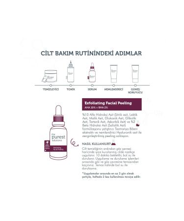 The Purest Solutions Aha & Bha Revitalizing & Skin Tone Equalizing Red Peeling Skin Serum 30 Ml - Buy Online on GoSupps.com