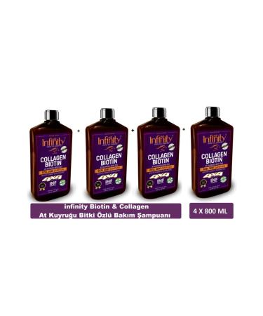 mr infinity Biotin & Collagen Horsetail Herbal Essence Care Shampoo 800 Ml X 4 Pcs - Buy Online on GoSupps.com