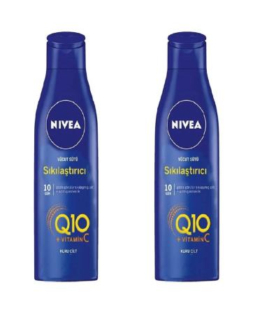 NIVEA Body Q10 Body Firming Vitaminc 250 ml Dry Skin 2 Pieces