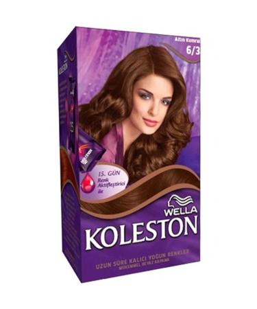 Wella Koleston Kit Hair Dye 6/3 Golden Blonde