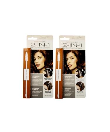 Cover Your Gray White Concealer Hair Mascara Light Brown X 2
