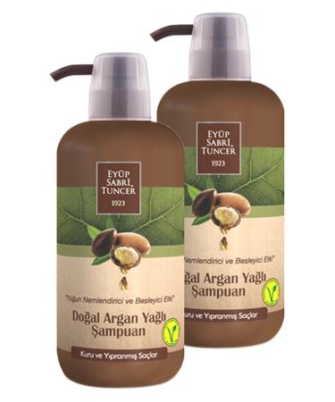 Ey p Sabri Tuncer Natural Argan Oil Shampoo 600ml X 2 Pieces