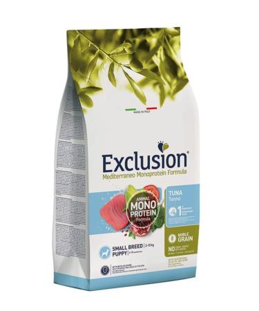 Exclusion Monoprotein Low Grain Tuna and Pomegranate Small Breed Puppy Food 2 kg - Buy Online on GoSupps.com