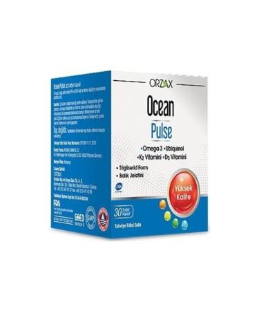 Ocean Pulse Fish Oil 30 Capsules