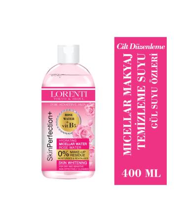 LORENT Rose Water Micellar Make-Up Remover Water 400 ml