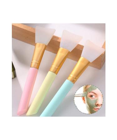 Buffero Buffer 2-Piece Silicone Black Easy-to-Clean Face Skin Care Mask and Cream Spatula