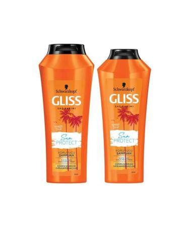Gliss Sun Protect Sun Protection Shampoo Set (Shampoo 500 ML + Shampoo 360 ML)