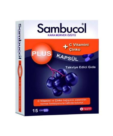 IHealth Sambucol Plus Black Elderberry Extract 15 Capsules