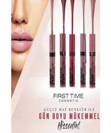 First Time First Time Matte Lipcolor HD Bag Gift - 312 - Buy Online on GoSupps.com