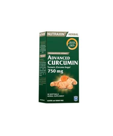 Nutraxin Advanced Curcumin 750 Mg 30 Softgel 8680512628040