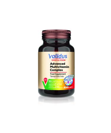 Validus Advanced Multivitamin Complex 30 Capsules (Drcaps)