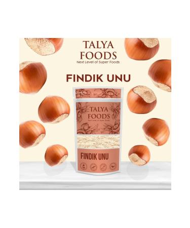 TALYA FOODS Gluten-Free Hazelnut Flour Without Shell