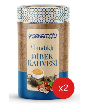 ekero lu Hazelnut Dibek Coffee 200 gr Cylinder (2 Pieces)