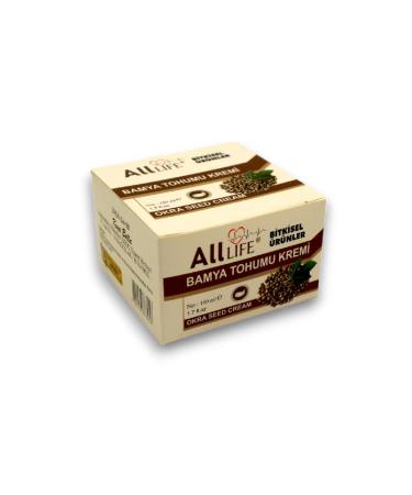 alllife All Life Okra Seed Extract Skin Care Cream 100 ml - Buy Online on GoSupps.com