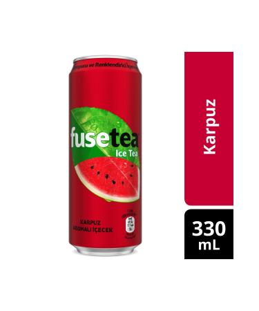 Fuse Tea Watermelon Flavored Iced Tea 330 Ml X 24 Pieces - Buy Online on GoSupps.com