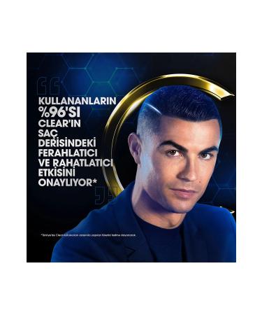 Clear Men Anti-Dandruff Shampoo Legend By Cr7 350 ml X 3 - Buy Online on GoSupps.com