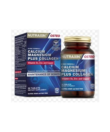 Nutraxin Osteo B One Formula Calcium Magnesium Plus Collagen 90 Tablet