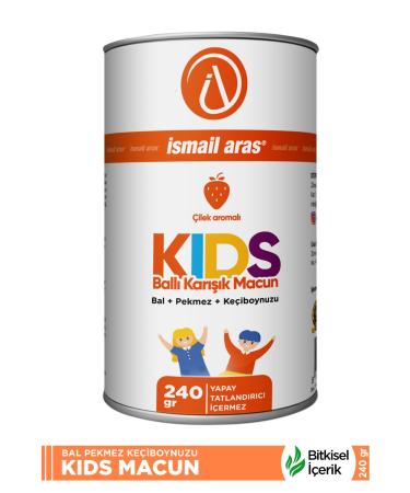  smail Aras Special Honey Molasses Carob and Strawberry Flavored Paste for Children - Buy Online on GoSupps.com