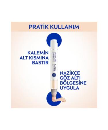 NIVEA Hyaluron Cellular Filler 3in1 Tinted Medium Tone Eye Care Cream 02 - Buy Online on GoSupps.com