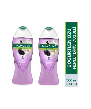 Palmolive Moments Moisturizing Blackberry Essence Bath and Shower Gel 500 ml 2 PCS
