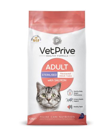 VetPrive Sterilized Fish Sterilized Cat Food 10 Kg