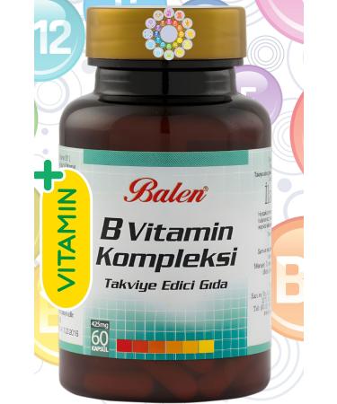 Balen Vitamin B Complex 425 Mg 60 Capsules