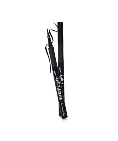 Farmasi Ink Liner Black 1.2 ml | Permanent Intense Black Fine-Tip Eyeliner