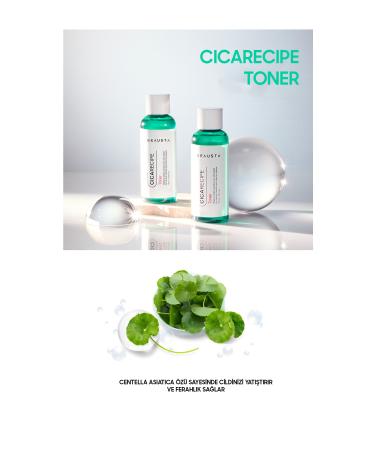 BEAUSTA Soothing Moisturizing Cicarecipe Toner - Buy Online on GoSupps.com