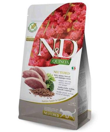 N & D Quinoa Duck Meat Quinoa Broccoli Sterilized Cat Food 1.5kg