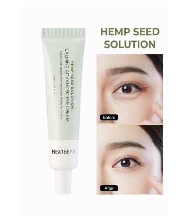 BISPACK Nextbeau Calming Brightening Hemp Seed Solution Calming Eye Cream