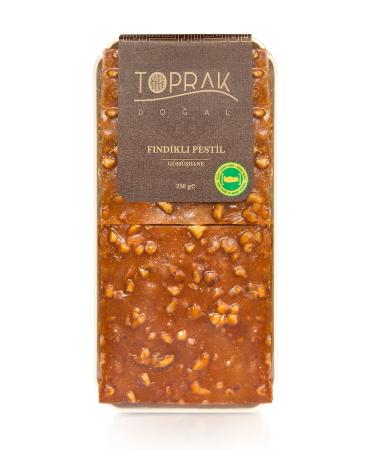 Toprak Natural Hazelnut Fruit Rolls 250 G G m hane Hazelnut Mulberry Fruit Rolls