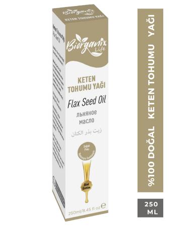 Biorganix Life Linseed Oil 250 ml - Buy Online on GoSupps.com