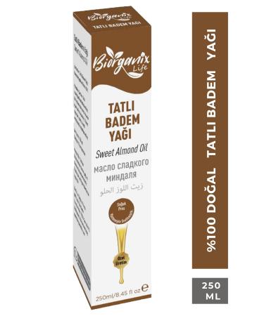 Biorganix Life Sweet Almond Oil 250 ml - Buy Online on GoSupps.com