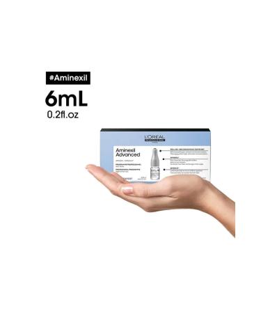 L'oreal Professionnel Professionnel Serie Expert Aminexil Advanced-Luxury Strengthening Serum for Hair Loss 10x6ml CYT7