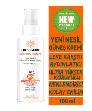 Fresh Mode Anti-Blemish High Protection Sun Cream & Spray 100 ML INTRODUCTION PRICE.