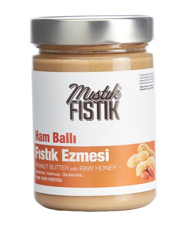 Nutmeg Peanut Raw Honey Peanut Butter 600 Gr