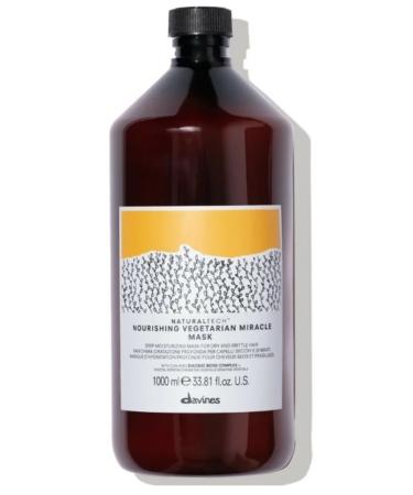 Davines Nourishing Veg Repairing Mask for Damaged Hair that Breaks Easily 1000ml(Paraben&Sulphate-free) ECB10