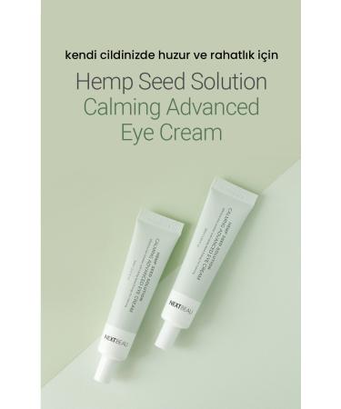 BISPACK Nextbeau Calming Brightening Hemp Seed Solution Calming Eye Cream - Buy Online on GoSupps.com