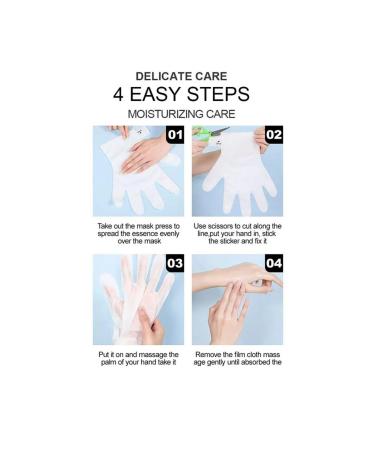 SADOER Rose Damask Moisturizing Hand Mask 35 g - 3 Pieces - Buy Online on GoSupps.com