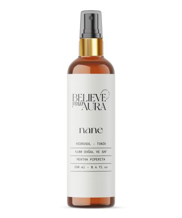 Believe Your Aura Mint Water 0 Pure And Natural Pore Tightening Oil Balancing Anti-Acne Toner - 250 ml