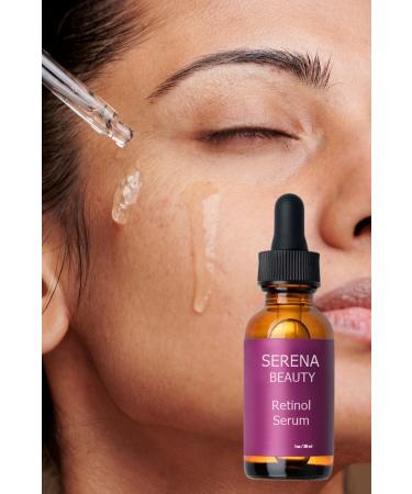 serena beauty Retinol Face Serum & Pore & Collagen Filler & Acne - Buy Online on GoSupps.com