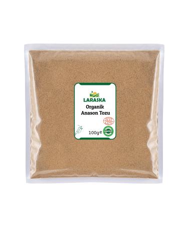 Laraska Organic Aniseed Powder 100g - Organic Aniseed Powder