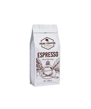 PARS COFFEE Espresso Wild - 1 Kg - Professional Coffee Beans - Medium-dark Roasted