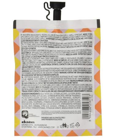 Davines The Wake-Up Circle Purple Clay Antitoxin Hair Mask 50 ml ECB17