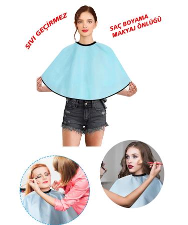 Make up Makeup Hair Dye Apron Water Liquid Proof Hair Serum Tonic Mask Apron Hairdresser Apron - Buy Online on GoSupps.com