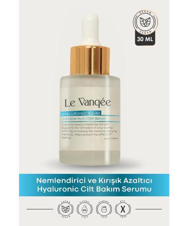 Le Vanqee Hyaluronic Acid 2% B5 Moisturizing Anti-Aging and Anti-Wrinkle Regenerating Skin Serum 30 ml