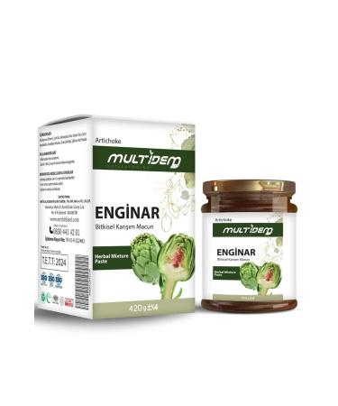 multidem Artichoke Paste Molasses and Honey Additive Herbal Mix Paste 420 Gr