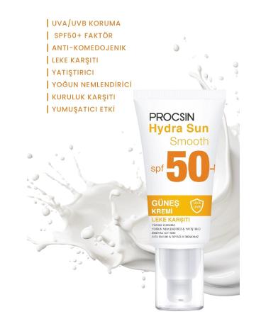 PROCSIN Hydra Sun Spf50+ Intensive Moisturizing Soothing Anti-Spot Glass Skin Sunscreen Pa++++ - Buy Online on GoSupps.com