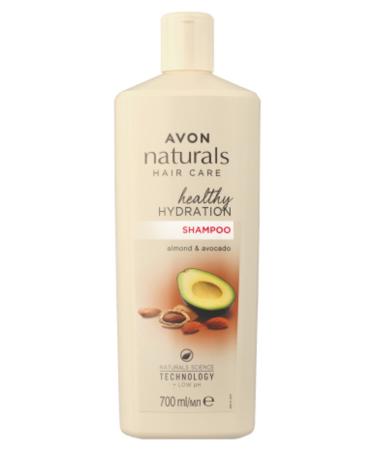 Avon Naturals Almond and Avocado Oil Shampoo - 700 ml