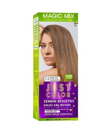 PROCSIN Magic Mix Color Kit Bright and Vivid 7.3 Blonde Dore Permanent Hair Dye - Buy Online on GoSupps.com
